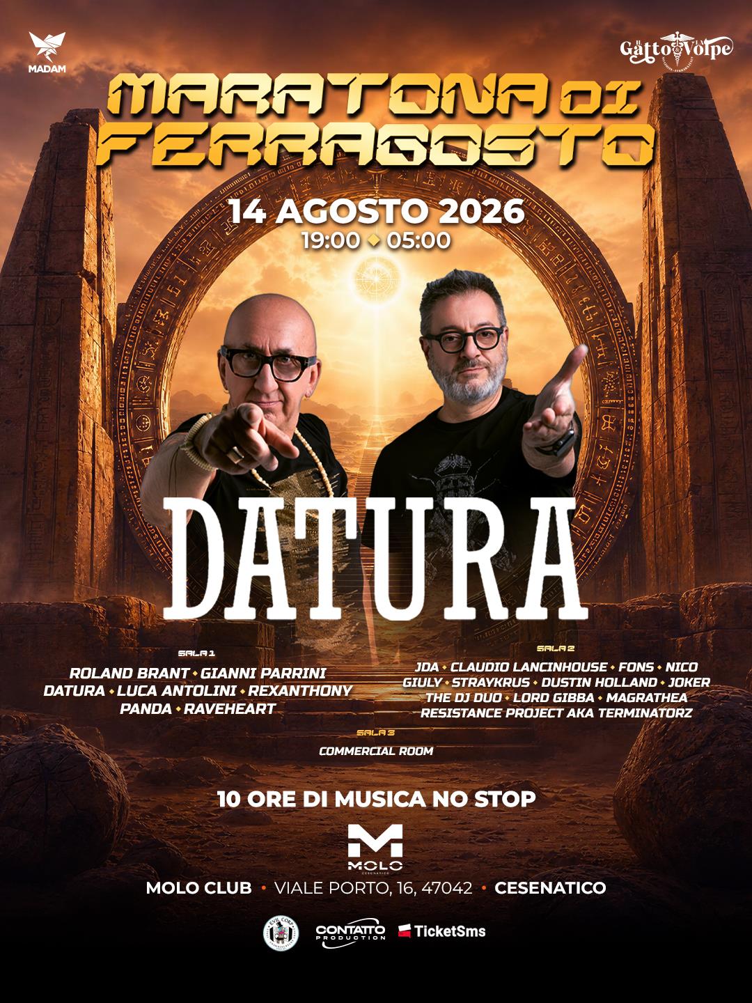Datura alla Maratona di Ferragosto