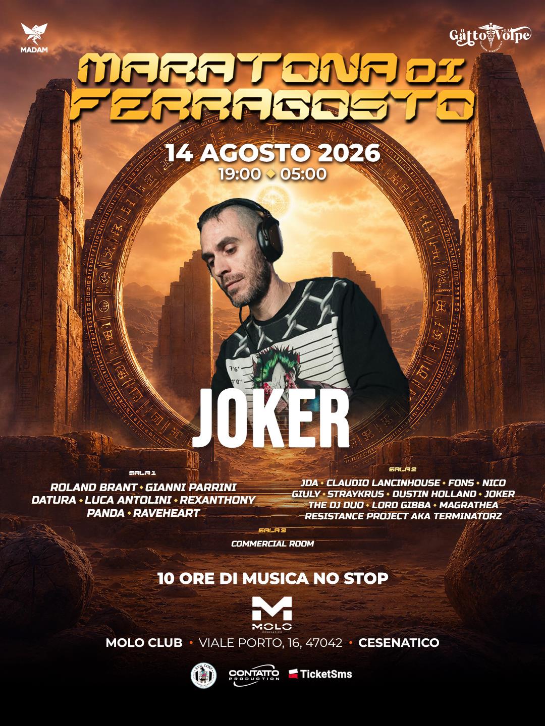 Joker alla Maratona di Ferragosto