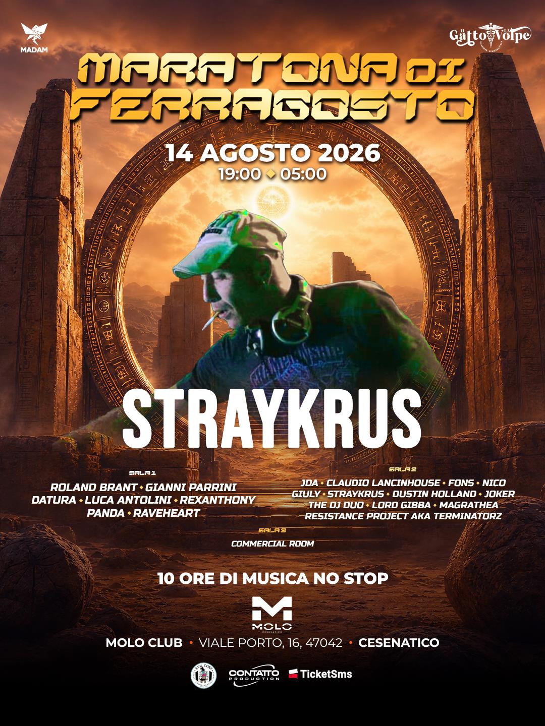 Straykrus alla Maratona di Ferragosto